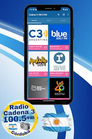 Cadena 3 100.5 FM Screenshot 1