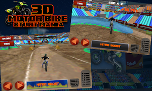 3D Motor Bike Stunt Mania Screenshot 3