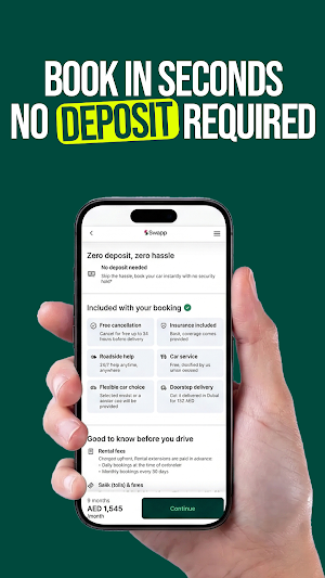 Swapp - Car rentals simplified Screenshot 3