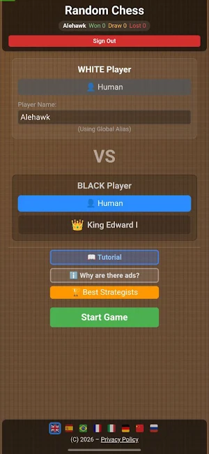 RandomChess Screenshot 0