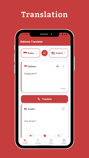 Balinese Translator App Screenshot 0