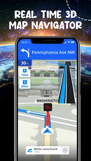 Live Earth Map: Street View 3D Screenshot 2