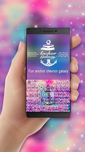 Anchor Galaxy Keyboard Theme Screenshot 3