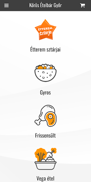 Kőrös Ételbár Győr Screenshot 0