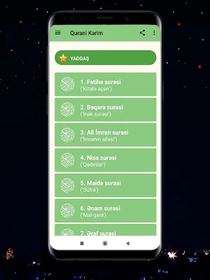 Qurani-Kərim (Səsli) Screenshot 1