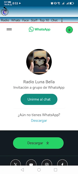 Radio Luna Bella Screenshot 2