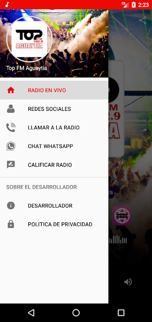Top FM Aguaytia Screenshot 2
