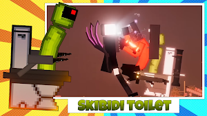 Skibidi toilet mod Melon Play Screenshot 1