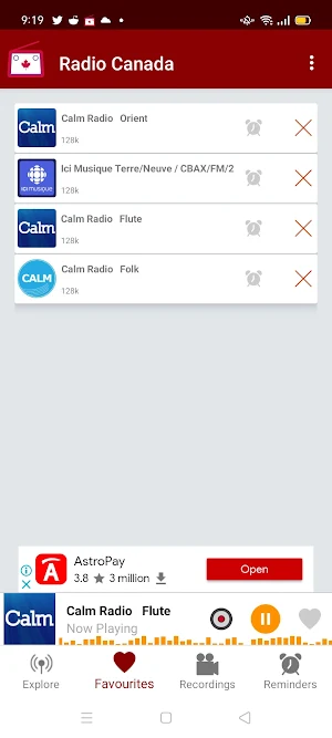 Radio Canada : Online FM app Screenshot 1