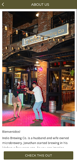 Indio Brewing Co Screenshot 3