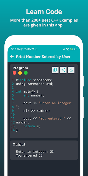 C++ Examples Screenshot 1