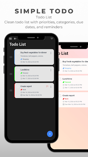 Simple Todo: Reminders & Notes Screenshot 1