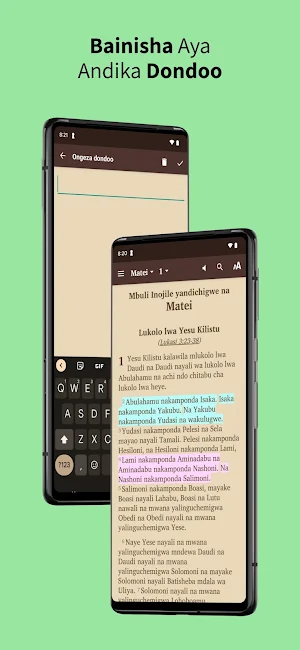 Biblia Kividunda Vidunda Bible Screenshot 1