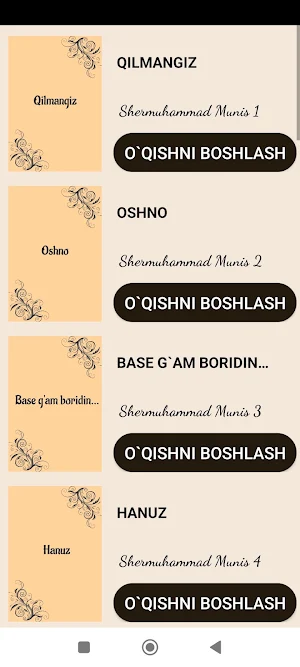 Shermuhammad Munis Xorazmiy Screenshot 1