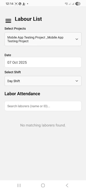 PPI-PT Attendance Screenshot 2