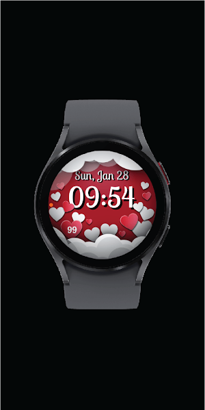 Valentine's Day Watch Face Screenshot 0