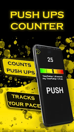 Push Ups Counter & Workout Log Screenshot 0