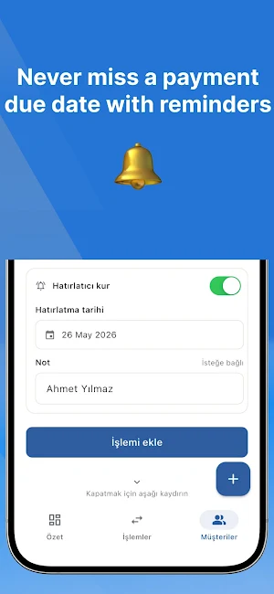 Customer Ledger - Hesapsis Screenshot 3