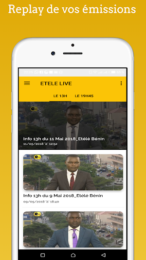 E-télé - Suivez l'actualité Béninoise en direct Screenshot 2