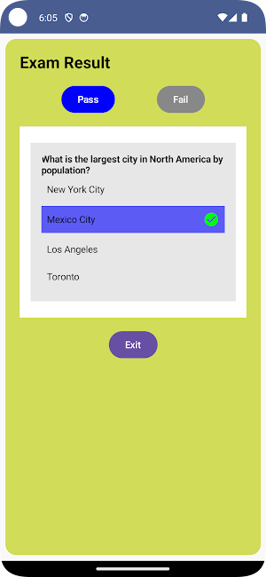 MyTriviaApp Screenshot 3