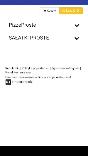 Pizza Prosta Screenshot 0