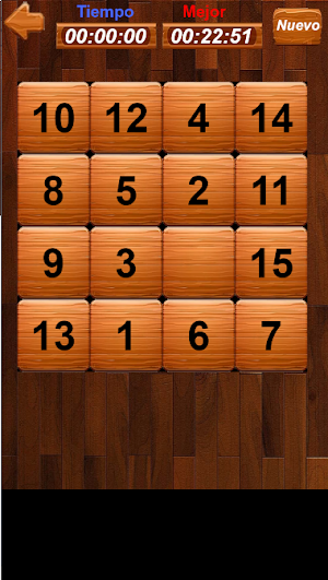 Sliding Puzzle 4x4 Screenshot 1