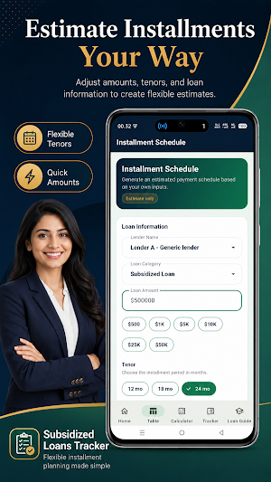 Subsidized Loans Tracker Screenshot 0