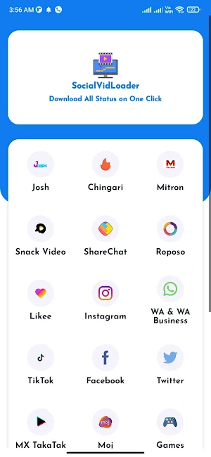 SocialVidLoader Screenshot 2