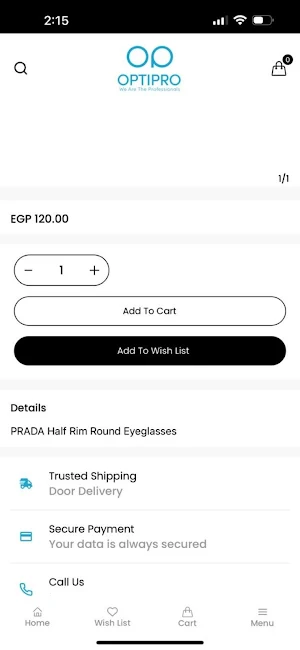 Optipro Screenshot 3