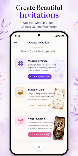 invitation card maker free Screenshot 1