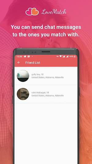 LoveMatch Screenshot 1