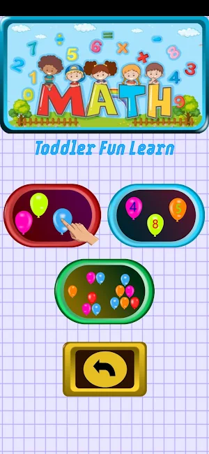 Balloon Pop - Math Fun Learn Screenshot 2