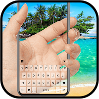 Nature Transparent Keyboard Background