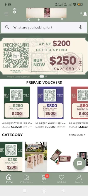 LA SAIGON CAFE Screenshot 0
