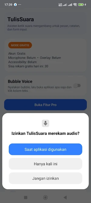 Tulis Suara Screenshot 3