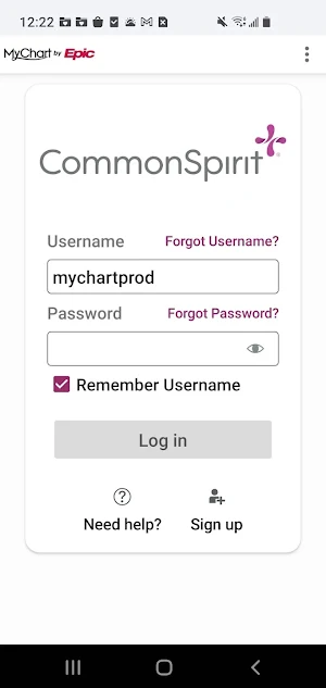 CommonSpirit - CO/KS/UT Screenshot 0