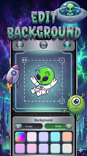 Alien OC Maker: Sci-Fi Creator Screenshot 1