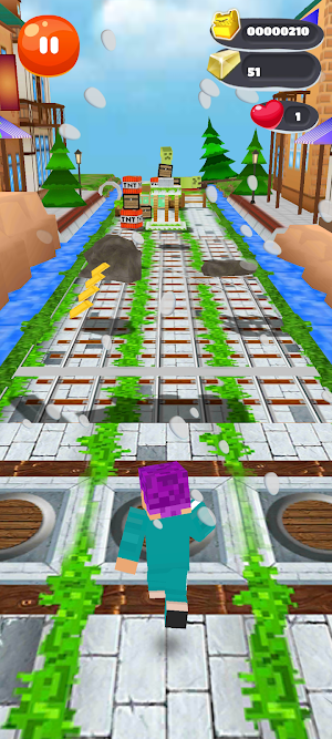 Thanos Craft: Survival Run Screenshot 3