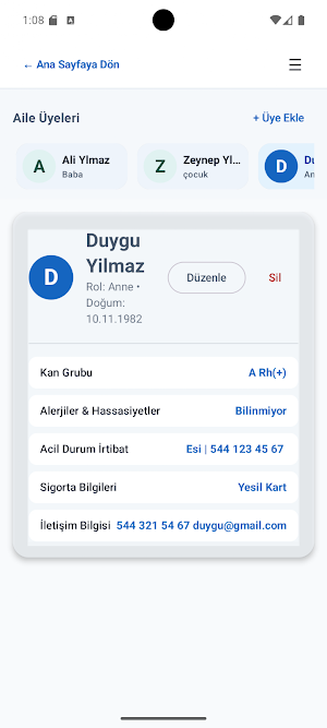 FamilyOS: Ev ve Aile Yönetimi Screenshot 1