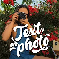 Text on photo editor