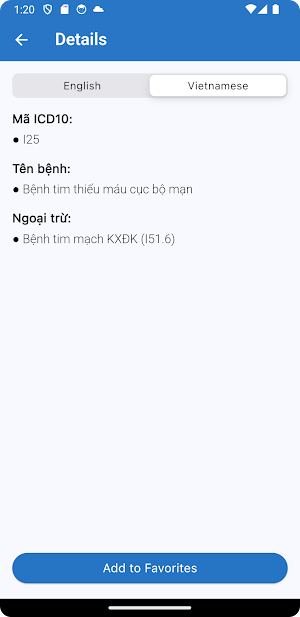 ICD10 Dictionary Screenshot 3