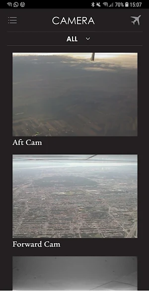 Global 7500 Cabin Control Screenshot 2