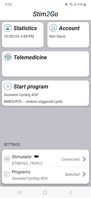 Stim2Go Screenshot 0