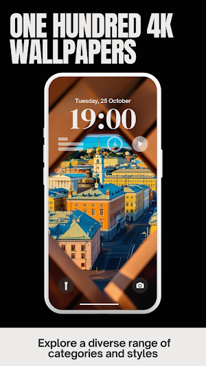 Helsinki Cityscape Wallpaper Screenshot 2