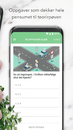 Teoriappen MC - teoriprøven - teoritentamen Screenshot 1