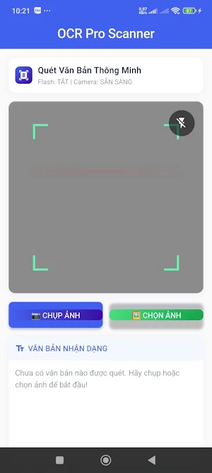 OCR Pro Scanner Ảnh lấy text Screenshot 1
