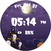 Halloween Pumpkin WatchFace