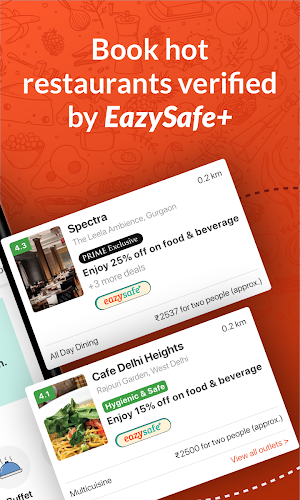 EazyDiner - Best Deals at The Best Restaurants Screenshot 1