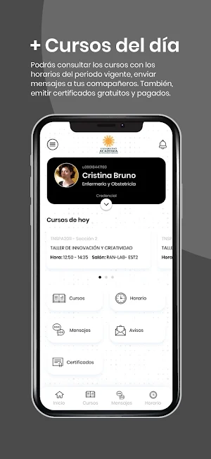APP estudiantes UAcademia Screenshot 2