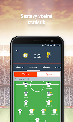Liga živě Screenshot 3